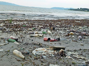 Sular çekilince bu manzara ortaya çıktı