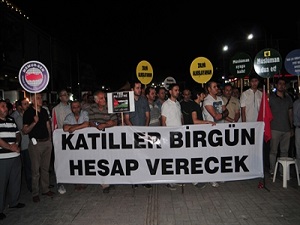 İsrail'in Gazze'de katlettiği Müslümanlar için gıyabı cenaze namazı kılındı