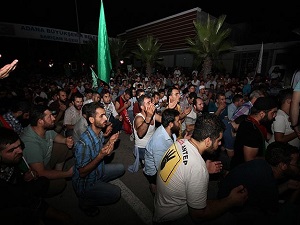 Başkentte Gazze protestosu