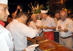 Hatay'da künefe izdihamı