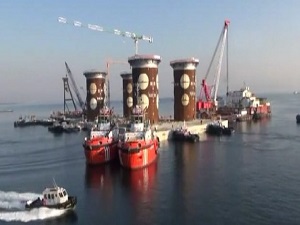 Körfez geçiş köprüsünde heyecanlandıran görüntü