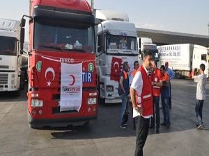 Kızılay'dan Gazze'ye yardım eli