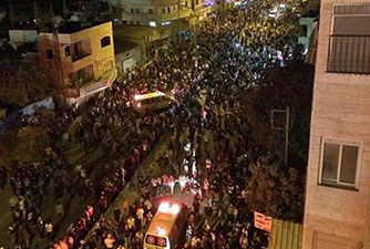 Tüm Filistin Gazze için ayaklandı