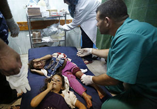 BM okulu çatısı altındaki çocuklara füze