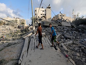 Gazze’de taş üstünde taş kalmadı