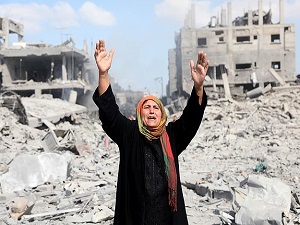 Beyt Hanun yerle bir