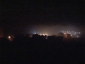 Gazze yoğun bombardıman altında