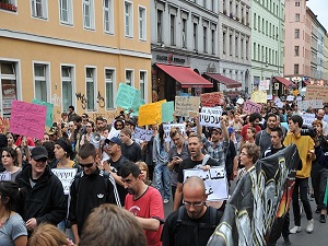 İsrail'in saldırıları Almanya ve ABD'de protesto edildi
