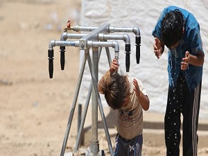 Kızılay'dan Gazze'ye içme suyu