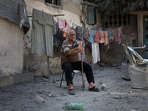 Evsiz kalan Gazzelilerin dramı