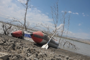 Türkiye'nin en büyük 4'üncü barajında korkutan görüntüler