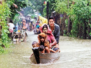 Hindistan ve Pakistan'da yağışlar nedeniyle 457 kişi öldü
