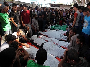 İsrail'in Gazze'ye yönelik saldırılarının bir aylık bilançosu açıklandı