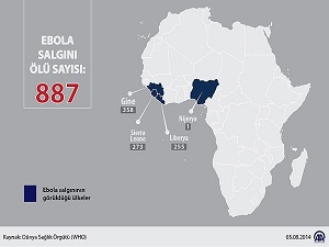 Ebola salgını nedeniyle ölümler artıyor