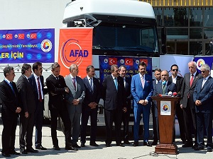 Türkmenlere ve Gazze'ye yardım