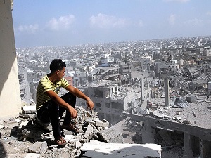 Gazze'de hayatını kaybedenlerin sayısı bin 893'e yükseldi