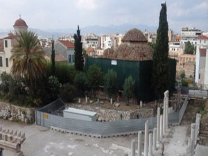 Ve Atina Camii'nin çalışmaları başladı