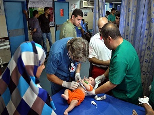 Dört gözle Gazzeli yaralıları bekliyorlar