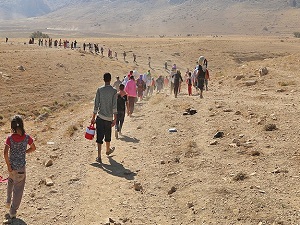 Yezidilerin ölüm yürüyüşü