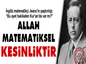 Allah matematiksel kesinliktir