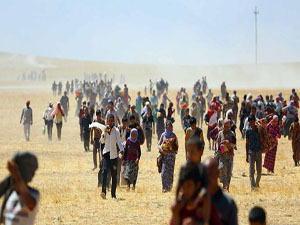 IŞİD kabusu milyonları yollara döktü