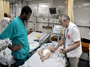 Yeryüzü doktorlarından Gazzeli yaralılara yardım eli