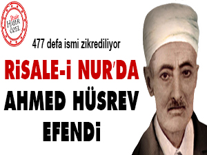 Risale-i Nur’da Ahmed Hüsrev Efendi