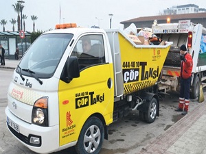 Ordu'da Çöp Taksi hizmete girdi