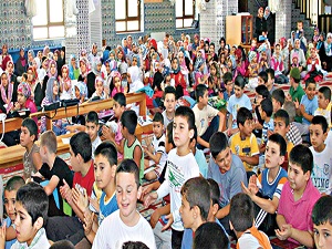 Kur’an kursları cıvıl cıvıl
