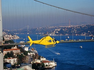 Havadan İstanbul'u görmek isteyenler için tur başlatıldı