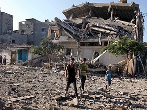 Gazze'de hayatını kaybedenlerin sayısı 2028'e yükseldi