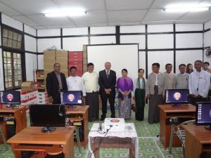 Myanmar'da Eğitime Destek Devam Ediyor