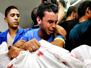 Gazze'de hayatını kaybedenlerin sayısı 2091'e yükseldi