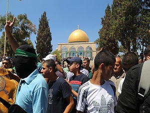Gazze'den Mescid-i Aksa'ya ziyaret