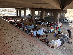 Köprü altı Yezidilerin evi oldu