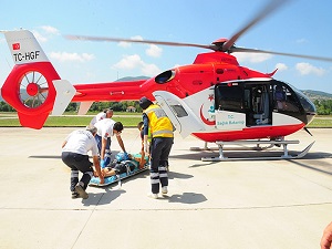 Ambulans helikopterler gece de uçacak