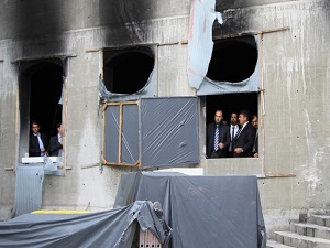 Mevlana Camisi'nin kundaklandığı kesinleşti