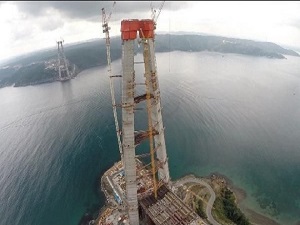 3. Boğaz Köprüsü ve otoyolda sona doğru