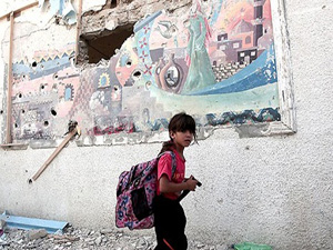 Gazze'de 291 okul yıkıldı