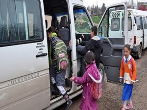 Okul servis ücretlerine zam