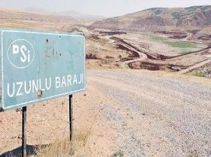 Uzunlu Barajı'ndaki Su Kaçağı Kapatılıyor