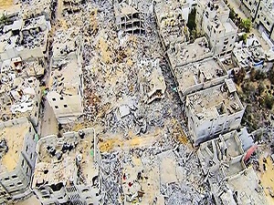 Gazze bina mezarlığı gibi