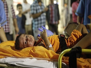 Gazze'de yaralı 45 çocuk Almanya ve Avusturya'ya gönderildi