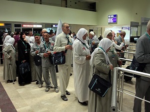 Hacı adaylarına maske uyarısı