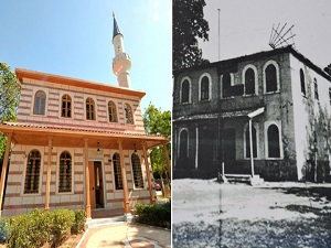Tek partinin lokal yaptığı cami ibadete açıldı