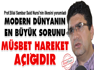 Dünyanın en büyük sorunu müsbet hareket açığıdır