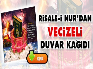 Risale-i Nur'dan vecizeli duvar kağıdı