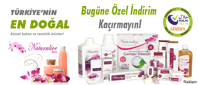 Türkiye'nin en doğal kişisel bakım ve temzilik ürünleri