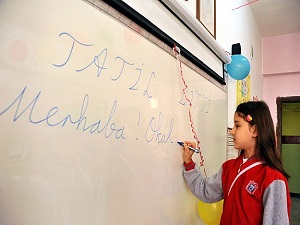 İlk ders zili çaldı