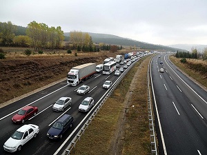 Dilovası-Gebze otoyolu 15 saat trafiğe kapatılacak